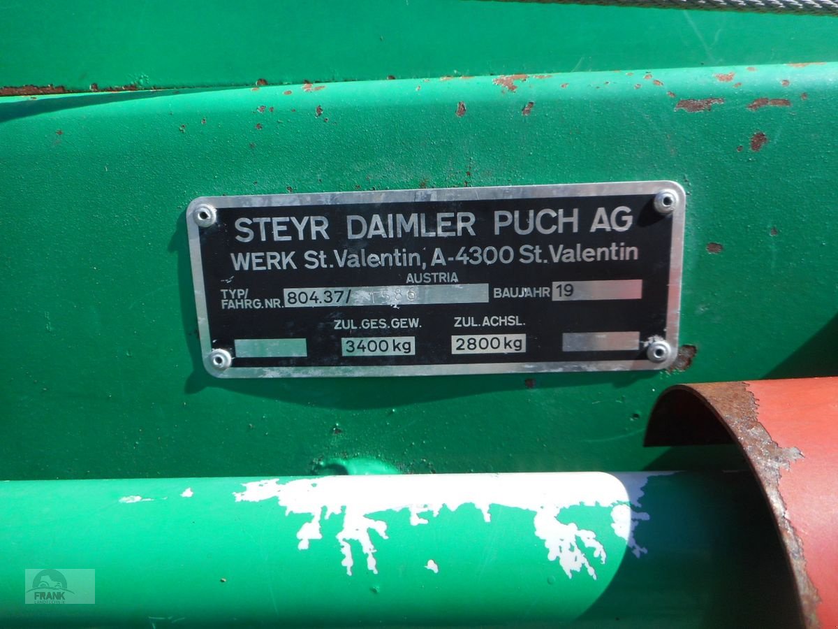 Ladewagen του τύπου Steyr Steyr Hamster 8020, Gebrauchtmaschine σε Bad Vigaun (Φωτογραφία 4)