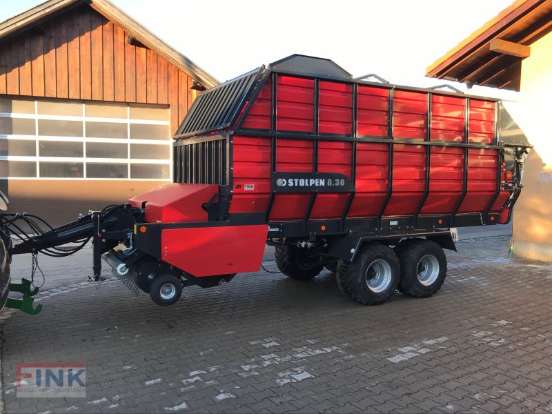 Ladewagen del tipo Stolpen 8.38 TA, Neumaschine en Burgberg-Häuser (Imagen 1)