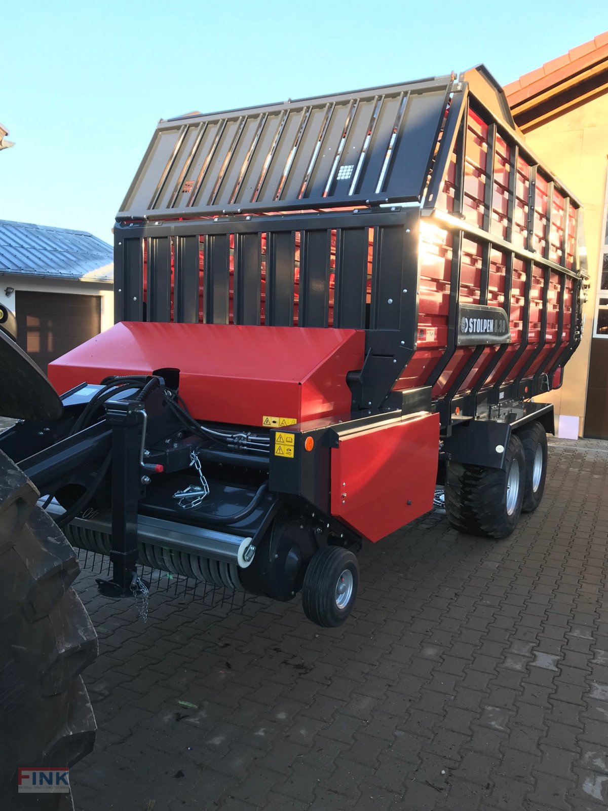 Ladewagen del tipo Stolpen 8.38 TA, Neumaschine en Burgberg-Häuser (Imagen 2)