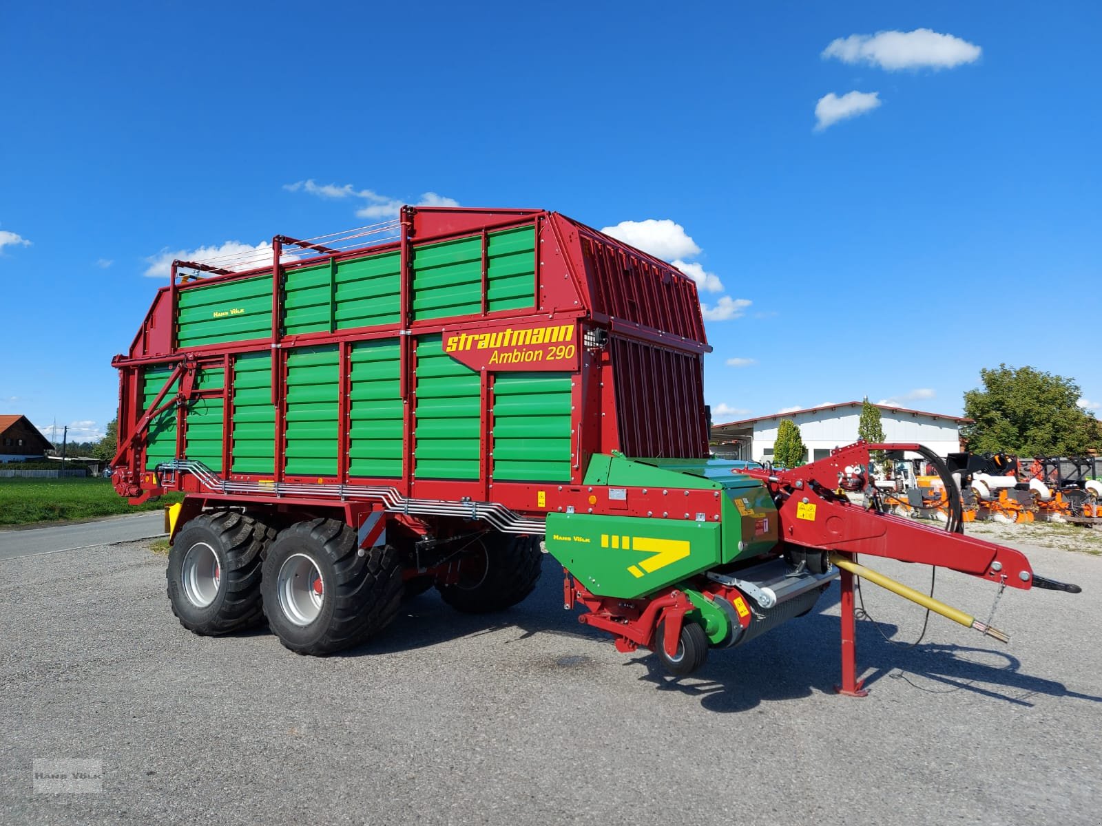 Ladewagen del tipo Strautmann Ambion 290, Gebrauchtmaschine en Antdorf (Imagen 1)