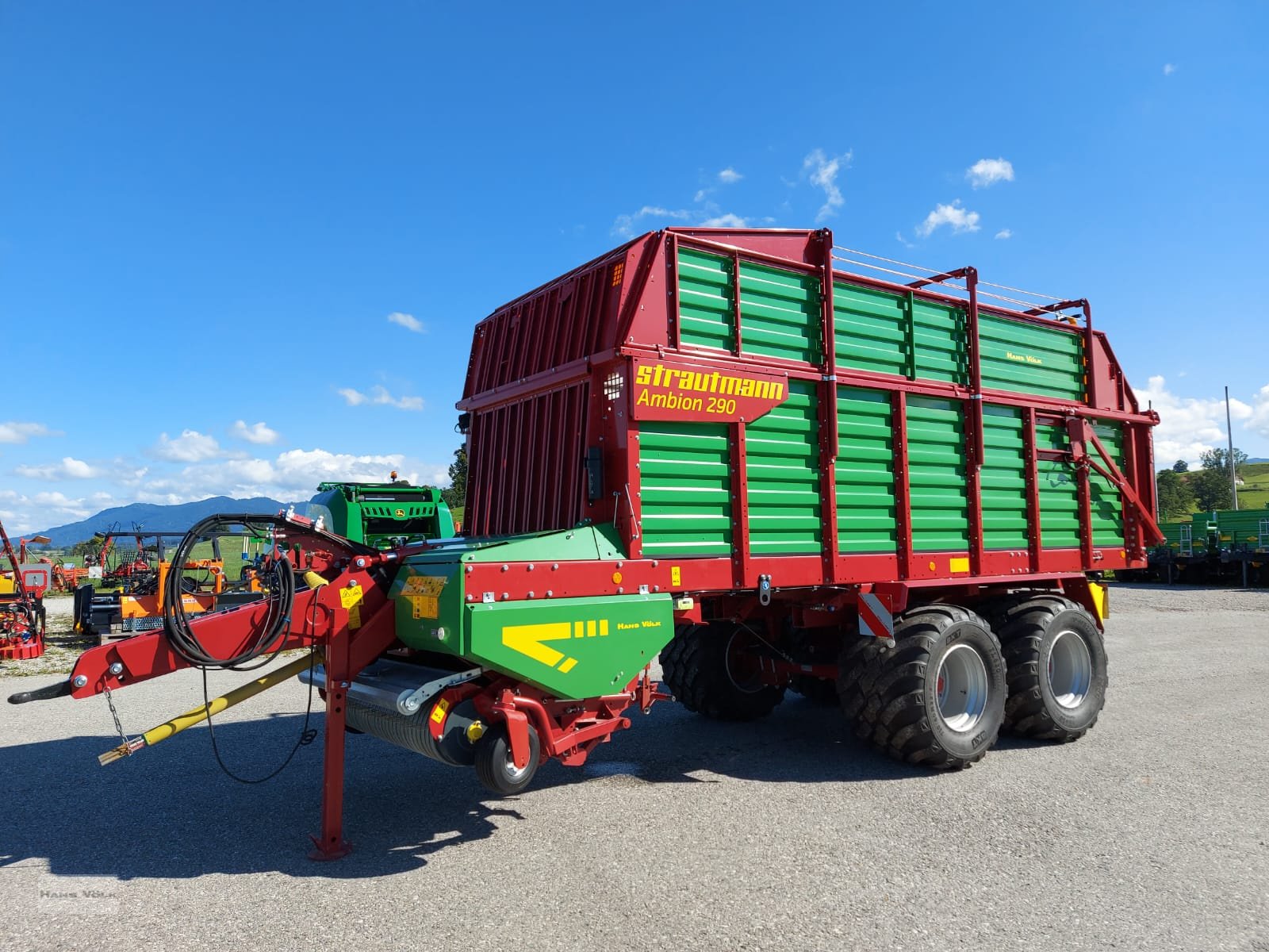 Ladewagen del tipo Strautmann Ambion 290, Gebrauchtmaschine en Antdorf (Imagen 8)