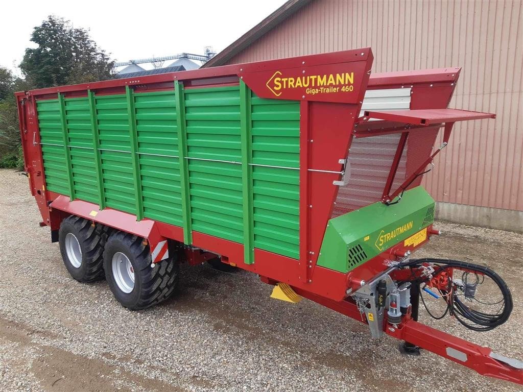 Ladewagen du type Strautmann Giga Trailer 460 Nyhed: Hydraulisk hjultræk, Gebrauchtmaschine en Nykøbing Mors (Photo 2)