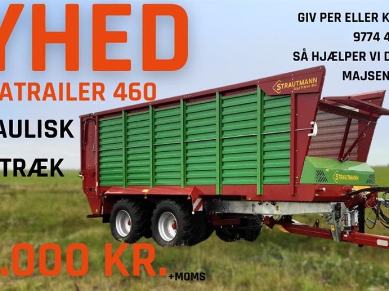 Ladewagen типа Strautmann Giga Trailer 460 Nyhed: Hydraulisk hjultræk, Gebrauchtmaschine в Nykøbing Mors