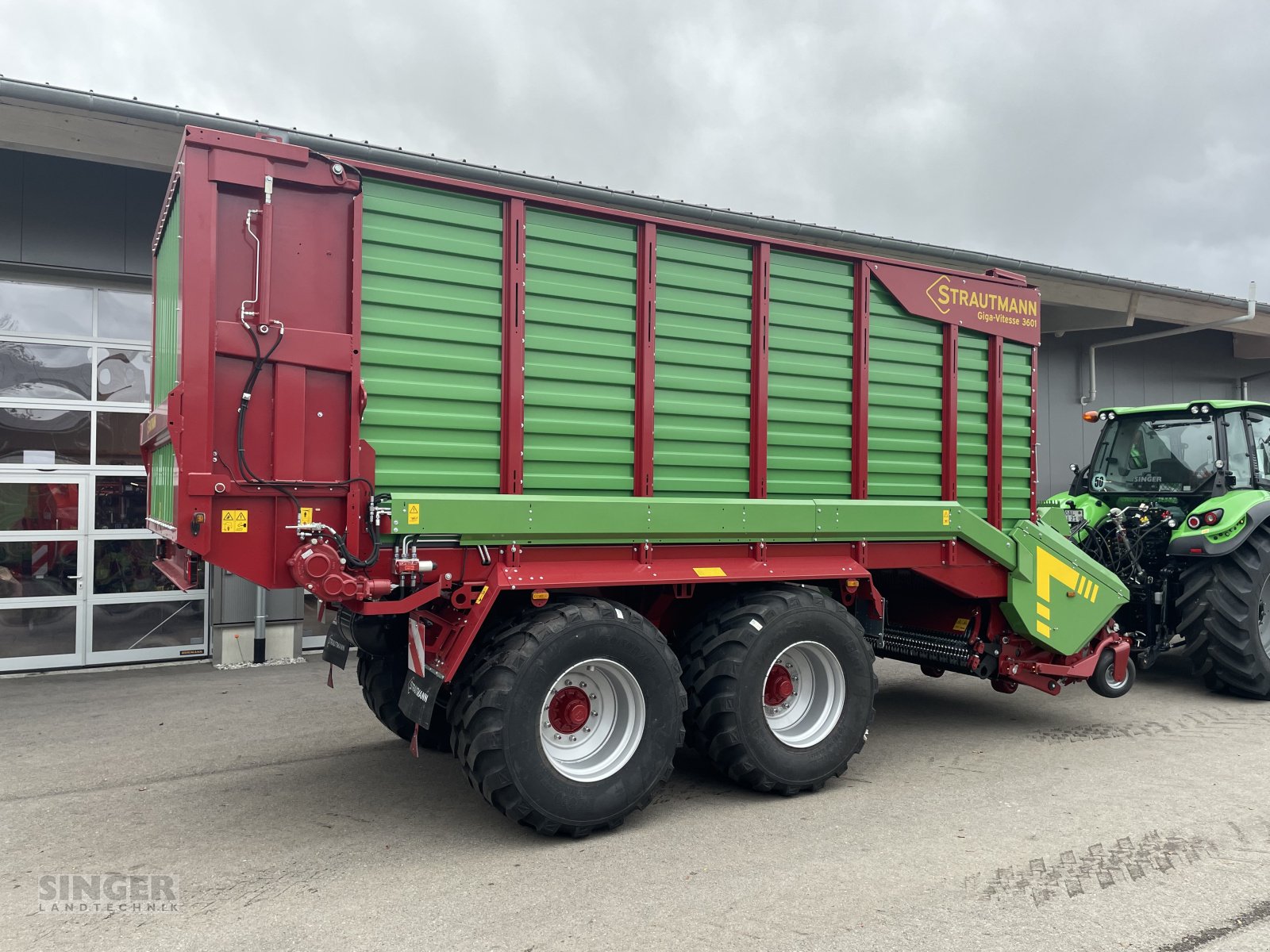 Ladewagen типа Strautmann Giga Vitesse 3601 CFS, Neumaschine в Ebenhofen (Фотография 4)