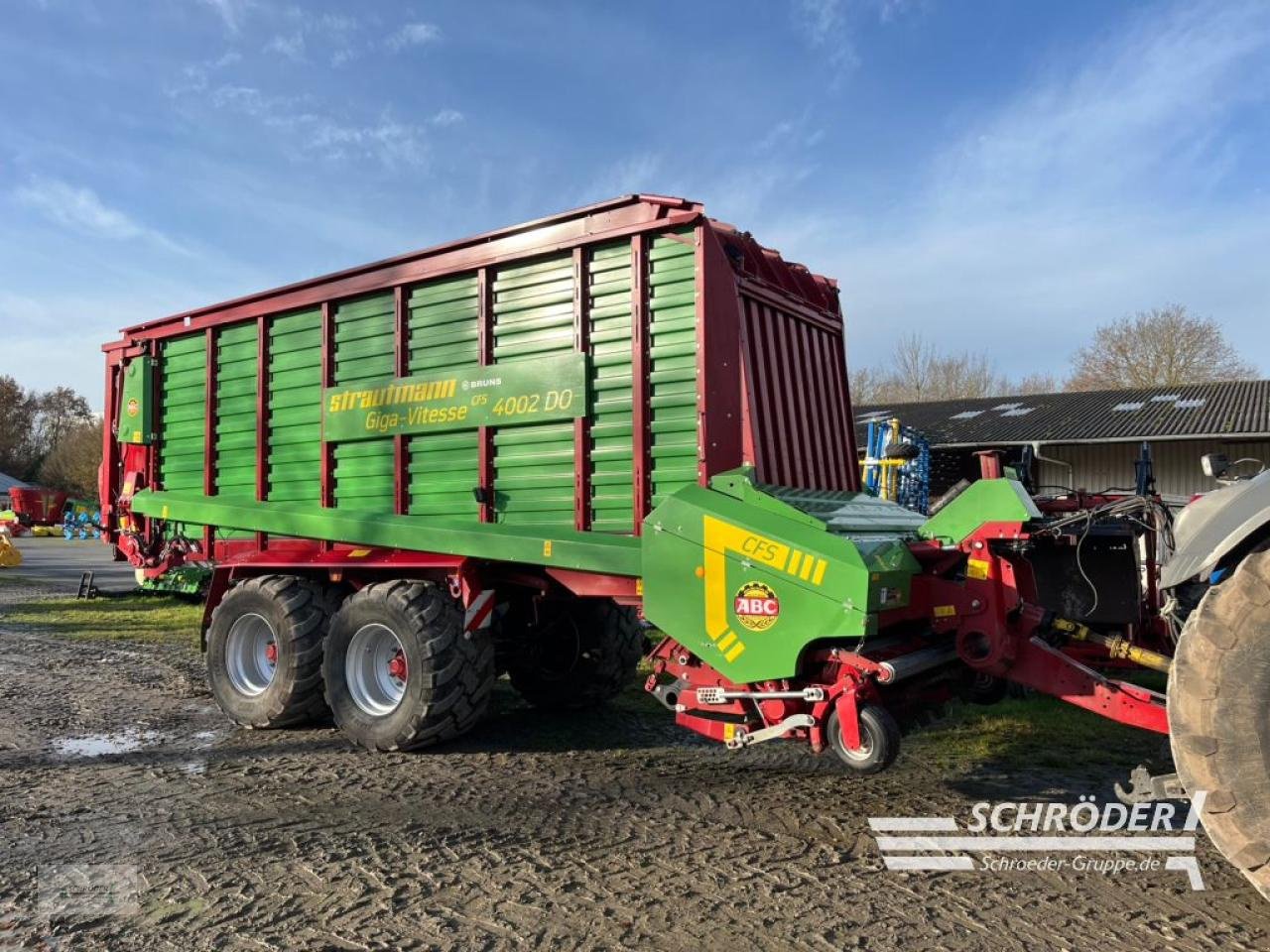 Ladewagen Türe ait Strautmann GIGA VITESSE CFS 4002 DO, Gebrauchtmaschine içinde Westerstede (resim 1)