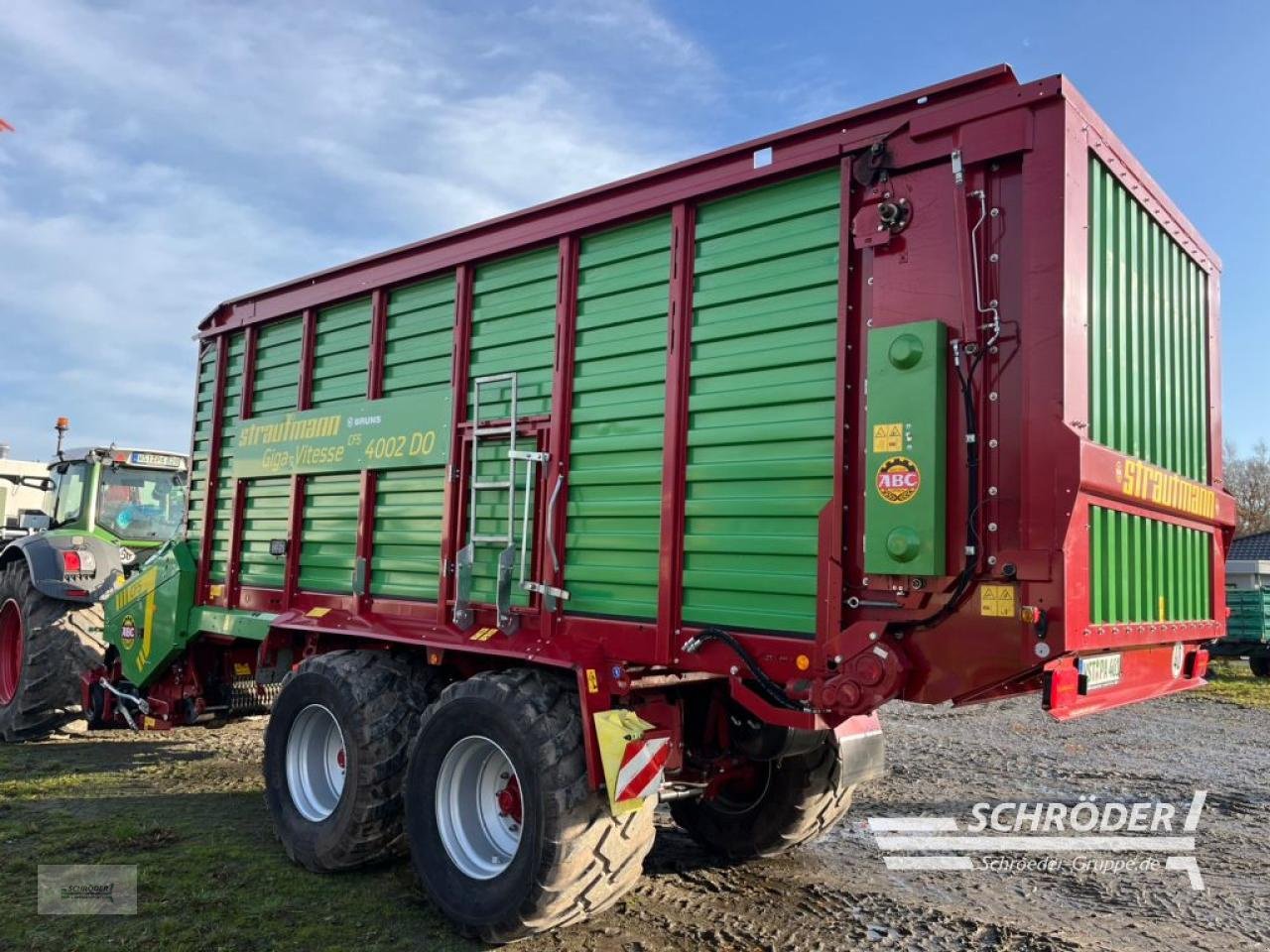 Ladewagen Türe ait Strautmann GIGA VITESSE CFS 4002 DO, Gebrauchtmaschine içinde Westerstede (resim 9)