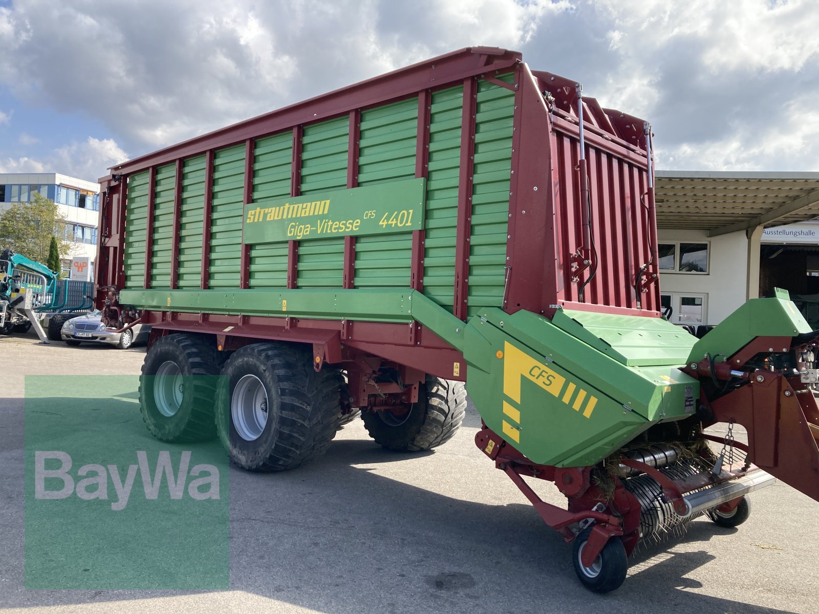 Ladewagen del tipo Strautmann Giga Vitesse CFS 4401, Gebrauchtmaschine en Dinkelsbühl (Imagen 8)