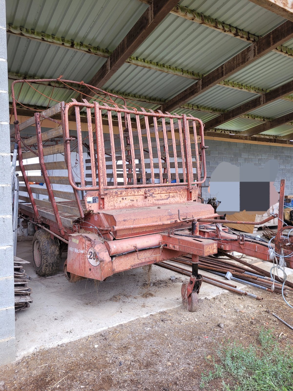 Ladewagen Türe ait Strautmann LBT 19, Gebrauchtmaschine içinde Kirchberg (resim 1)