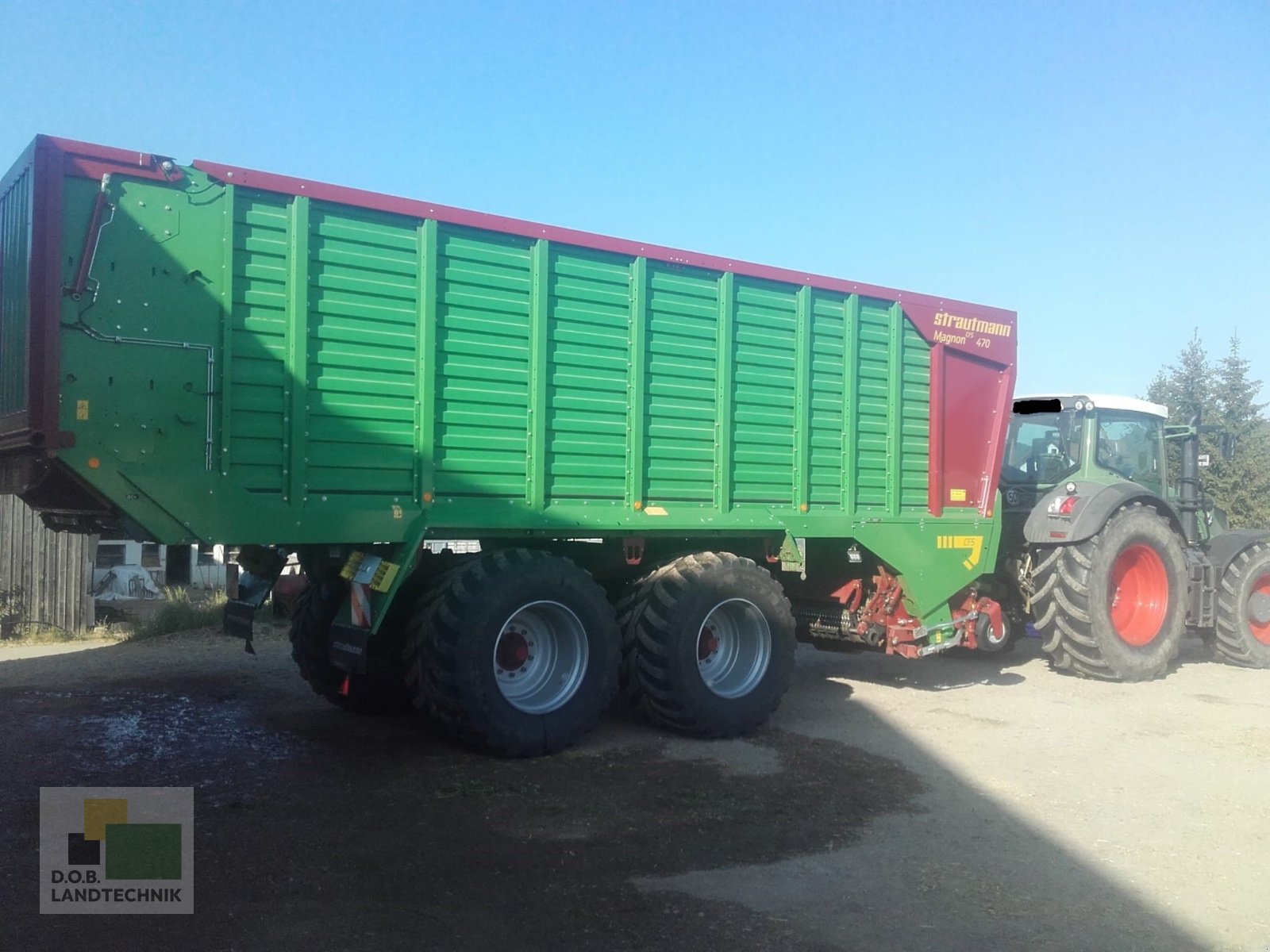 Ladewagen Türe ait Strautmann Magnon CFS 470, Gebrauchtmaschine içinde Regensburg (resim 3)