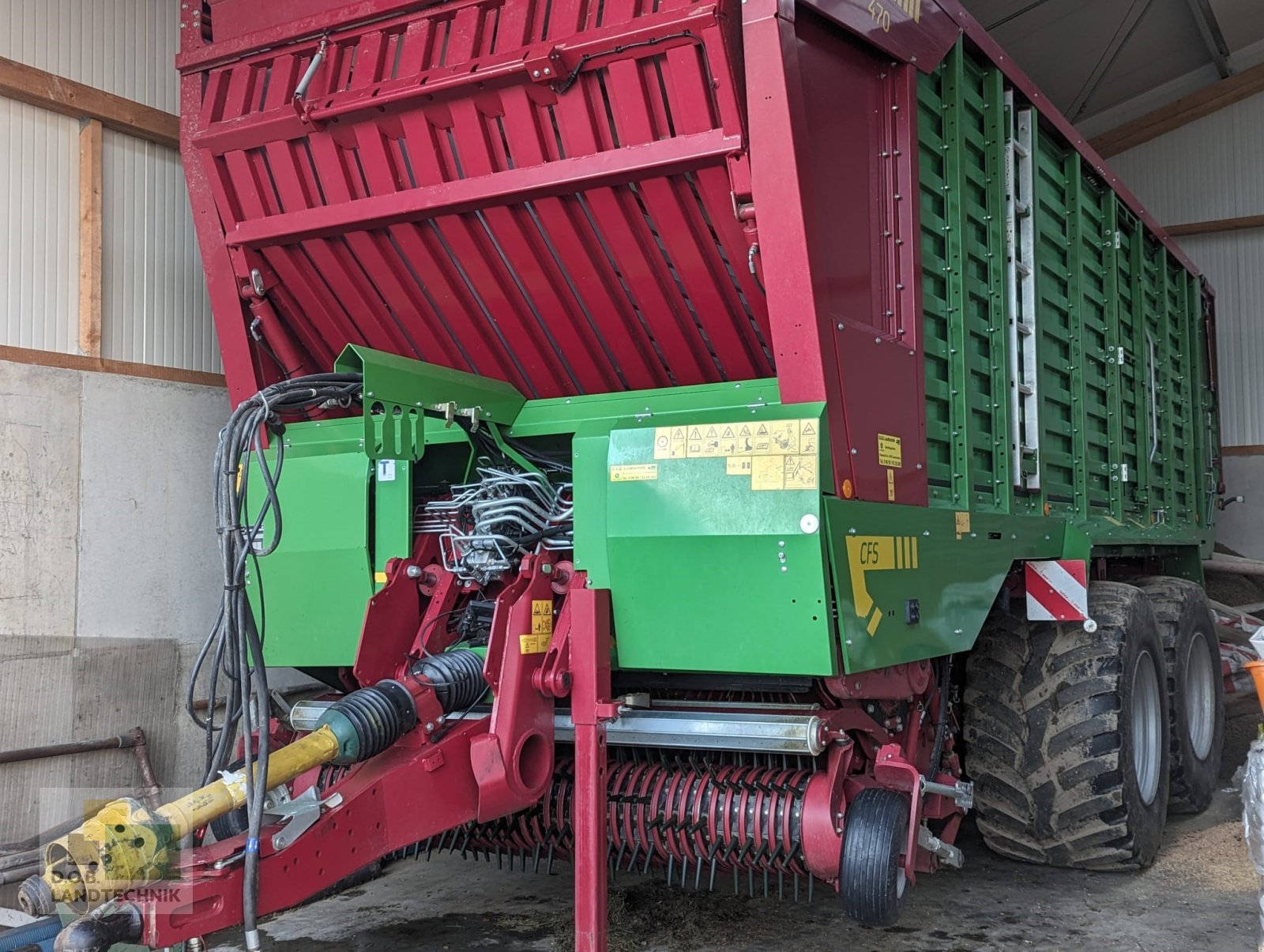 Ladewagen typu Strautmann Magnon CFS 470, Gebrauchtmaschine w Regensburg (Zdjęcie 5)