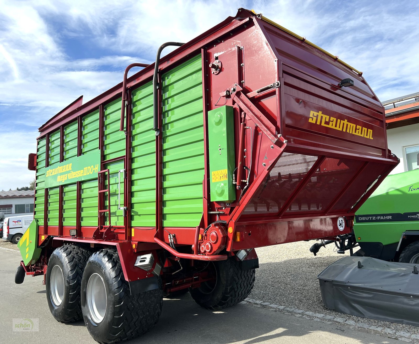 Ladewagen del tipo Strautmann Mega Vitesse 3 DO-H mit 800/45 R26,5-Bereifung und 45 Messern !!, Gebrauchtmaschine In Burgrieden (Immagine 8)