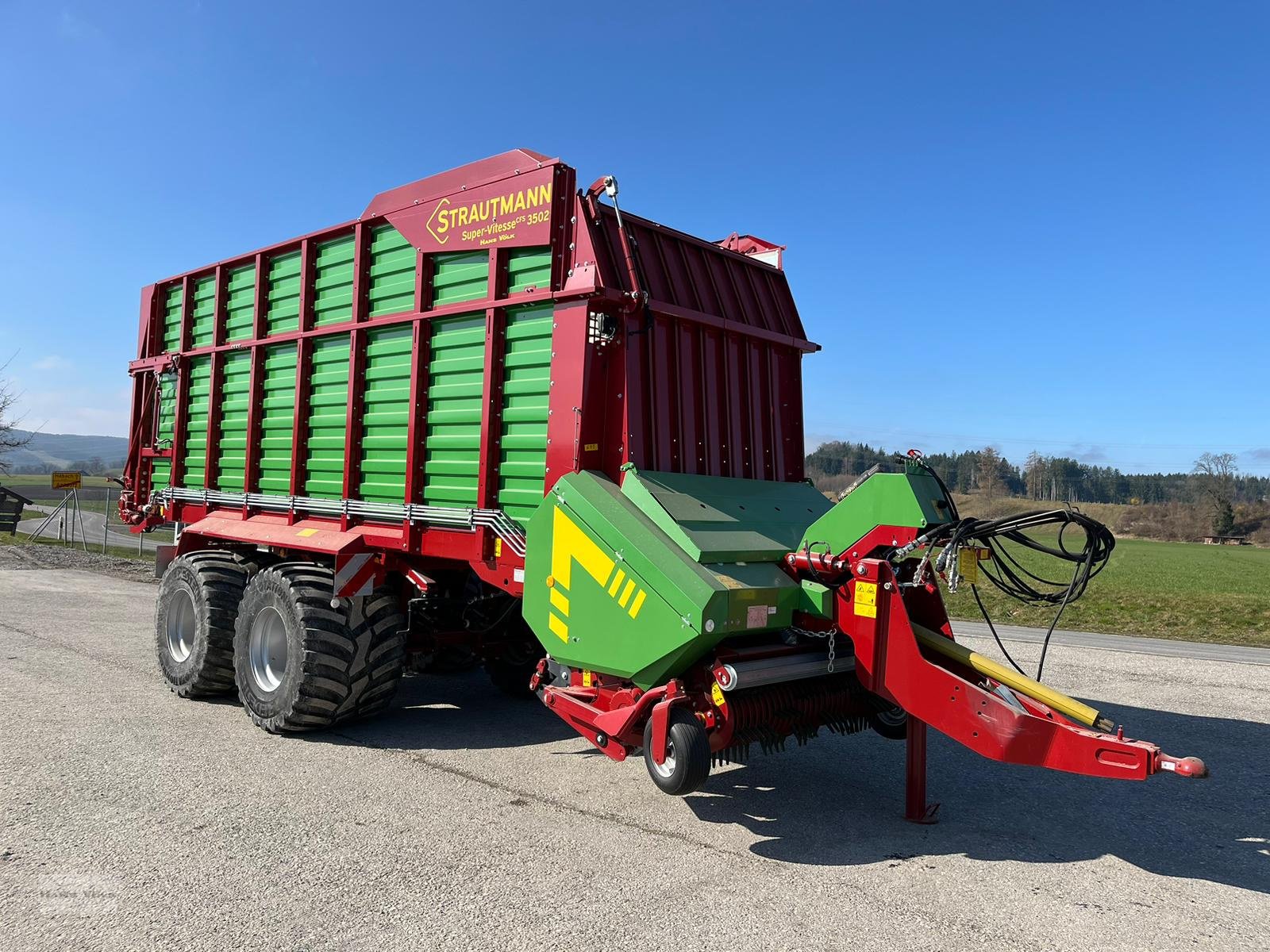 Ladewagen van het type Strautmann Super Vitesse CFS 3502, Gebrauchtmaschine in Antdorf (Foto 1)