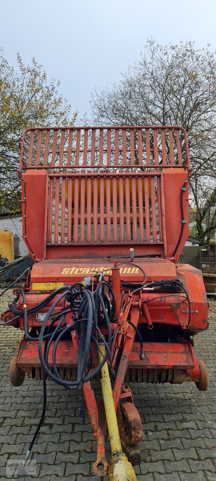 Ladewagen Türe ait Strautmann Vitesse mit Schwinge (im Kundenauftrag), Gebrauchtmaschine içinde Crombach/St.Vith (resim 5)