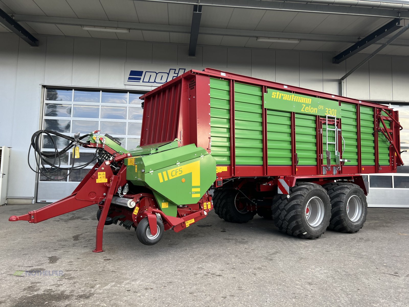 Ladewagen Türe ait Strautmann Zelon CFS 3301 *Sonderrabatt sehr attraktive Konditionen*, Neumaschine içinde Pforzen (resim 5)