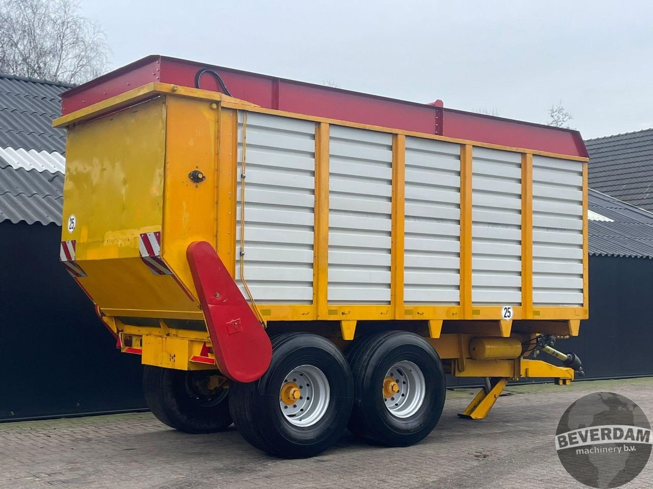 Ladewagen des Typs Veenhuis 14-2 silagewagen, Gebrauchtmaschine in Vriezenveen (Bild 4)