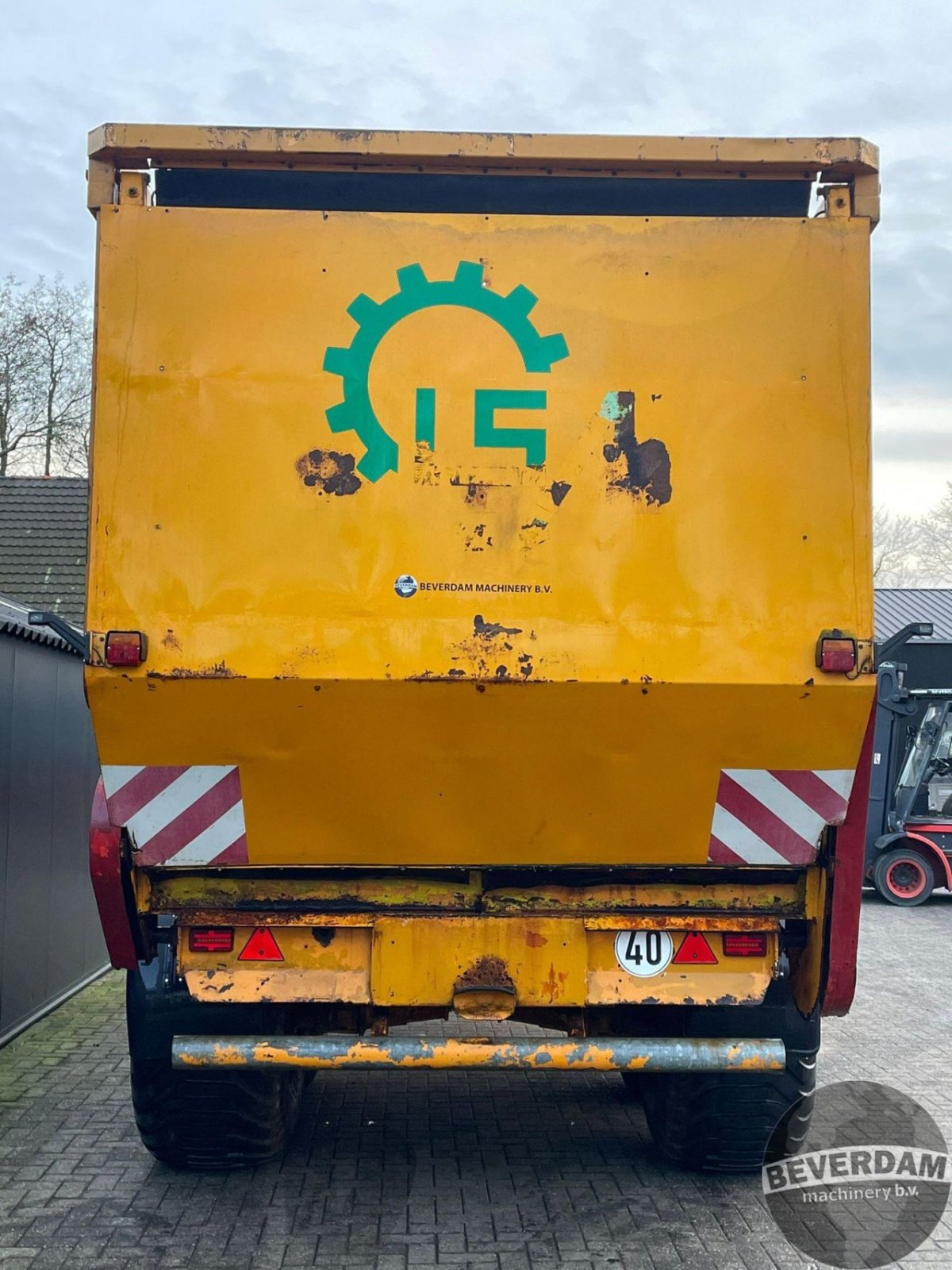 Ladewagen del tipo Veenhuis 18-2 Silagewagen, Gebrauchtmaschine In Vriezenveen (Immagine 9)