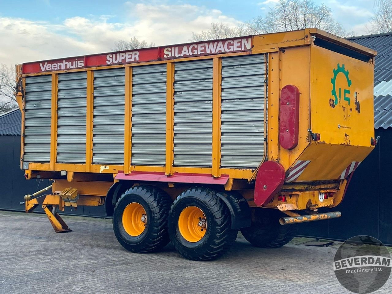 Ladewagen del tipo Veenhuis 18-2 Silagewagen, Gebrauchtmaschine In Vriezenveen (Immagine 3)