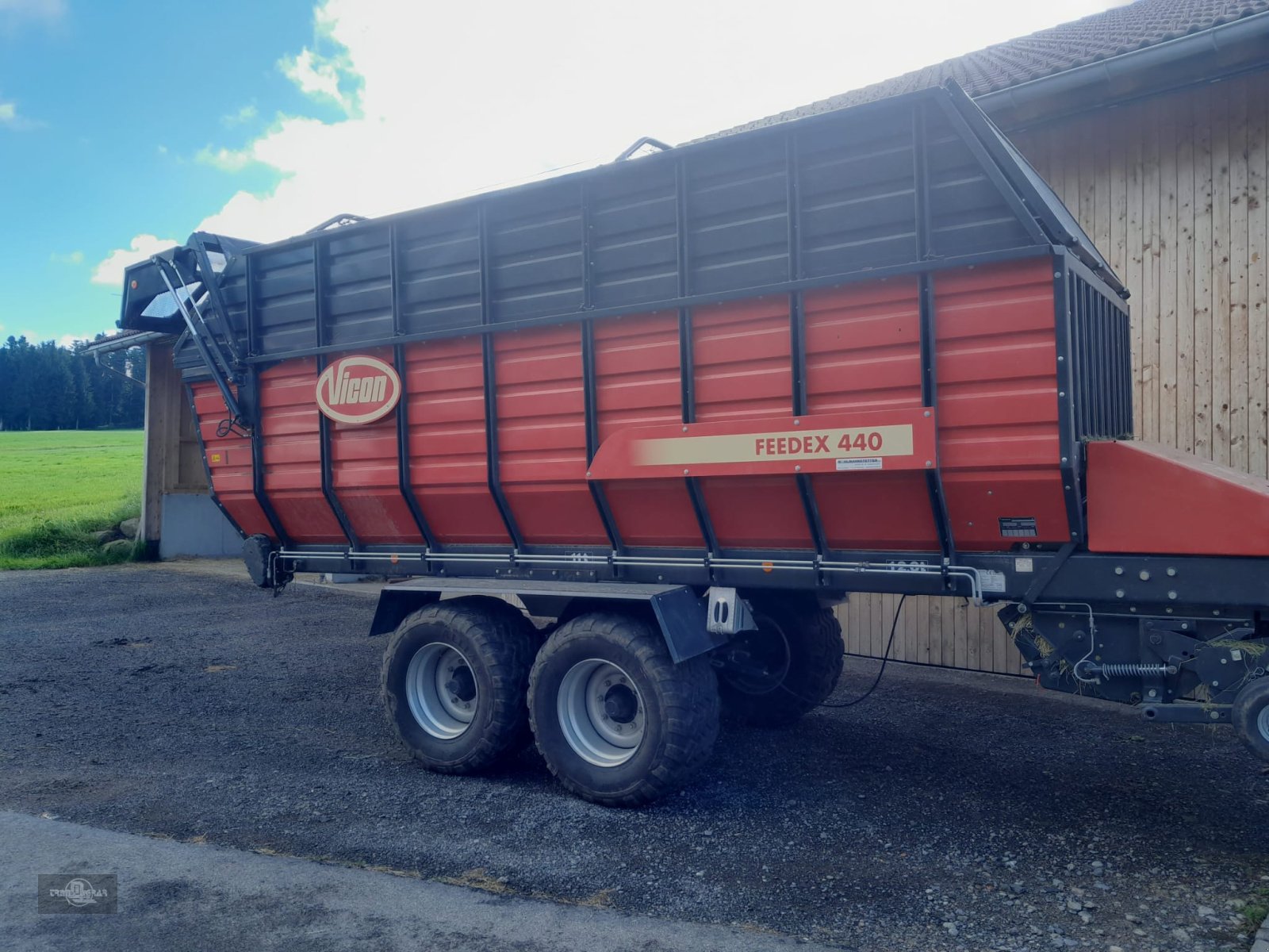 Ladewagen van het type Vicon Feedex 440 Schwingenwagen top Zustand, Gebrauchtmaschine in Rankweil (Foto 8)