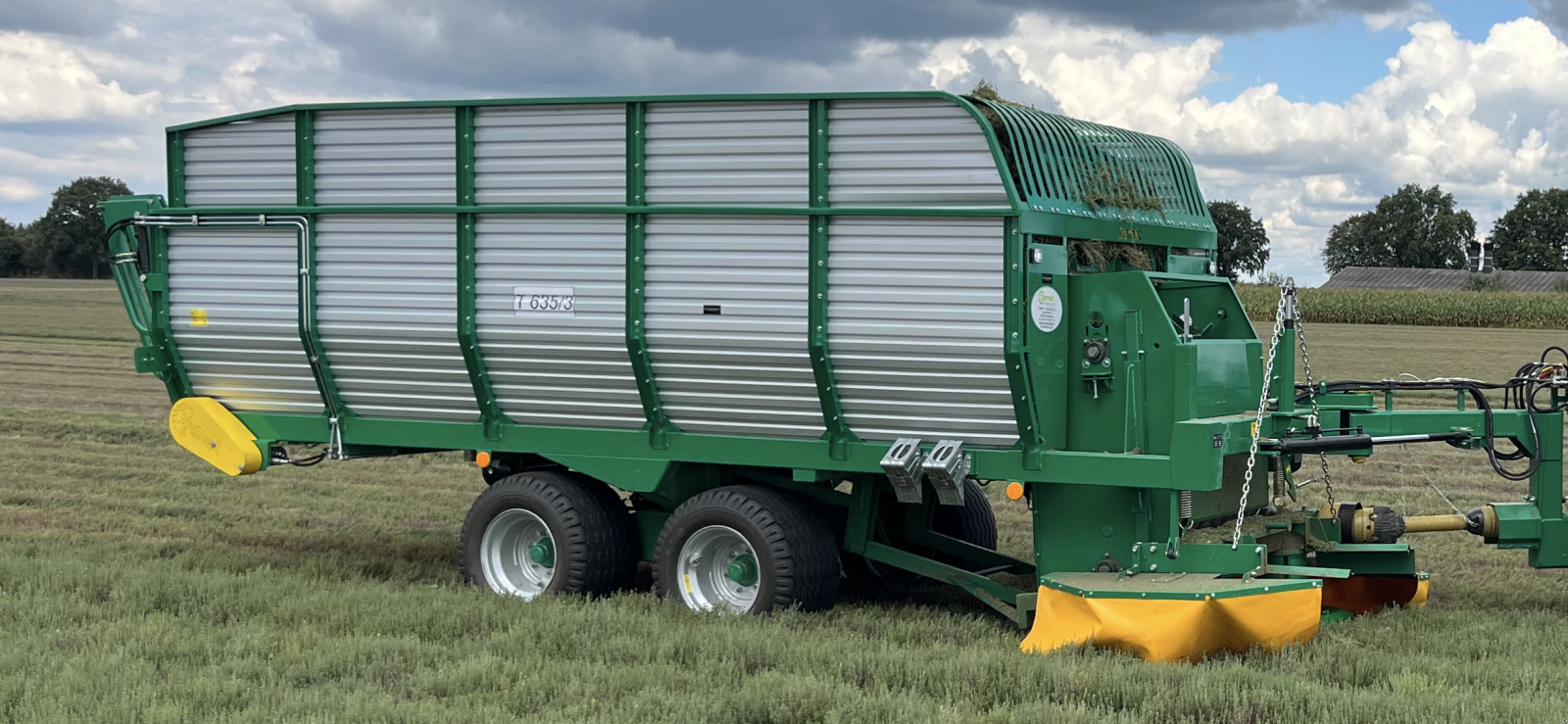 Ladewagen tip zamet T635/3, Neumaschine in Borken (Poză 1)