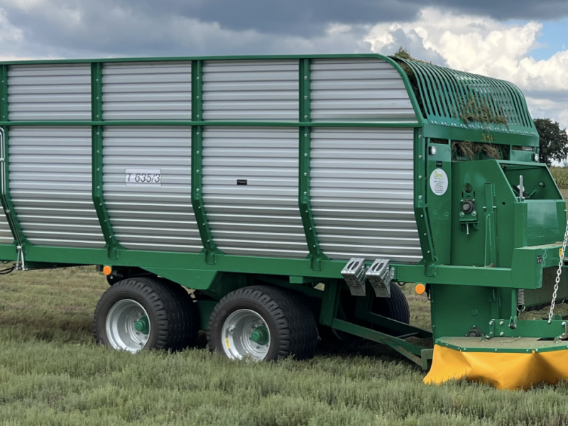 Ladewagen van het type zamet T635/3, Neumaschine in Borken (Foto 1)