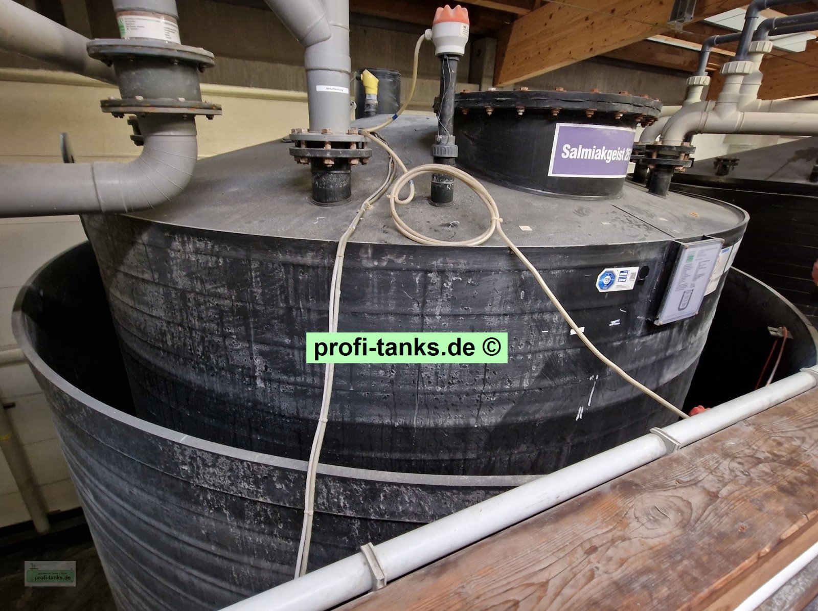 Lagertank του τύπου Sonstige P400 gebrauchter 30.000 L PEHD-Tank Kunststofftank doppelwandig Chemietank AHL-Tank ASL-Tank, Gebrauchtmaschine σε Hillesheim (Φωτογραφία 8)