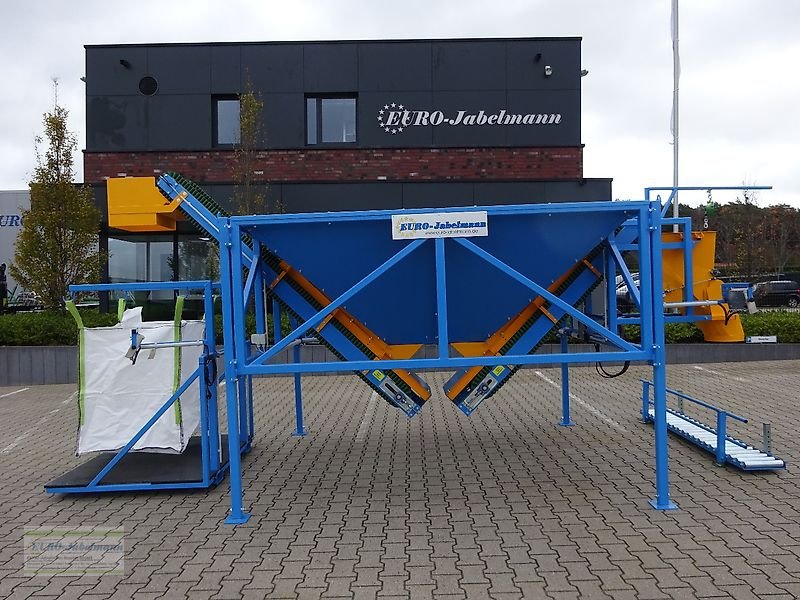 Lagertechnik Türe ait EURO-Jabelmann Doppelabsackstand Modell BBF TN210 E, für Strohpellets, Dünger, Getreide und andere Schüttgüter, Neumaschine içinde Itterbeck (resim 1)