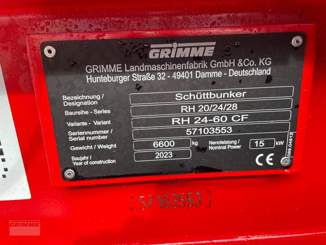 Lagertechnik typu Grimme RH 24-60 CF, Gebrauchtmaschine v Roeselare (Obrázek 10)