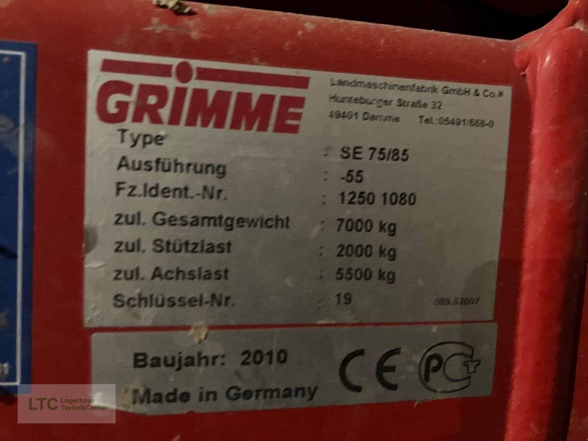 Lagertechnik tip Grimme SE 75 /55, Gebrauchtmaschine in Korneuburg (Poză 13)