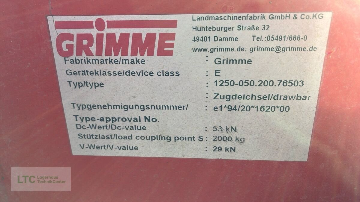 Lagertechnik tip Grimme SE 75 /55, Gebrauchtmaschine in Korneuburg (Poză 14)