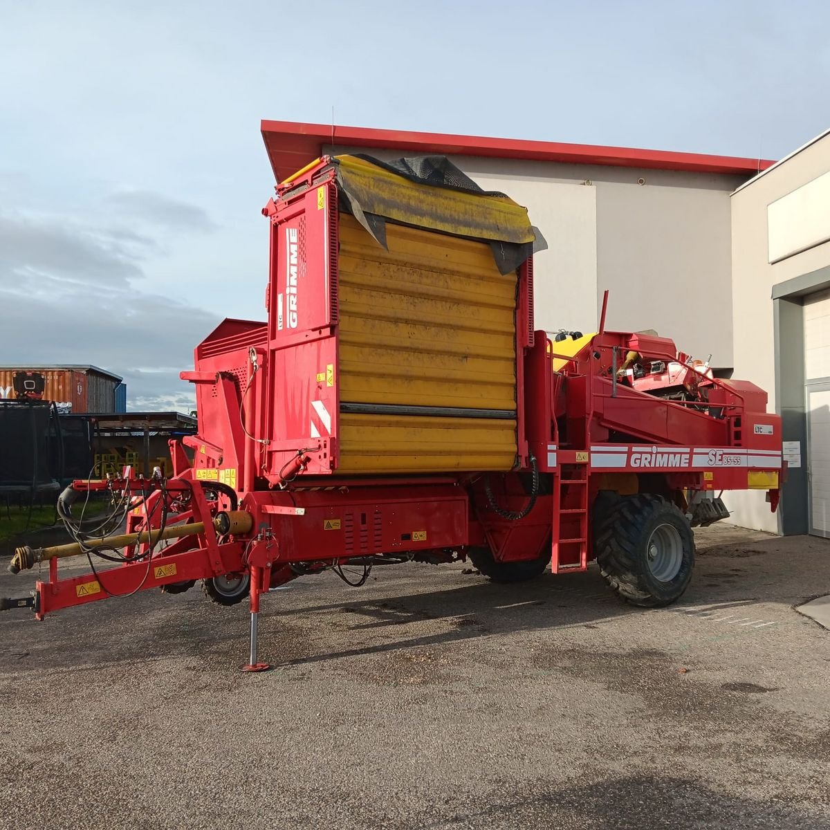 Lagertechnik des Typs Grimme SE 75/85 - 55, Gebrauchtmaschine in Harmannsdorf-Rückersdorf (Bild 2)