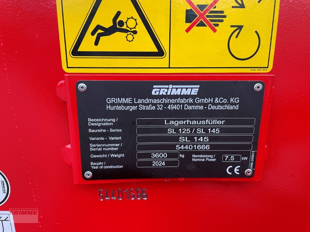 Lagertechnik des Typs Grimme SL 145, Neumaschine in Damme (Bild 12)