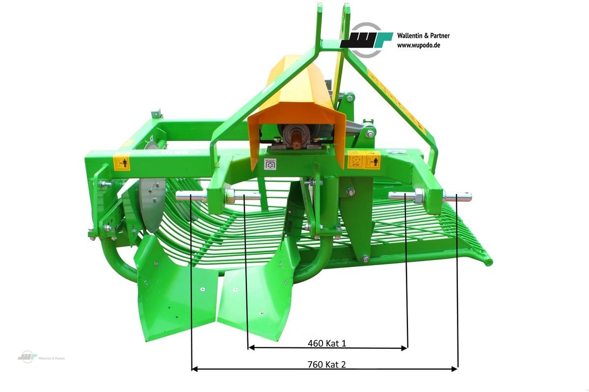 Lagertechnik typu Sonstige Kartoffelroder Kartoffelrüttelroder einreihig He, Neumaschine v Wesenberg (Obrázok 5)