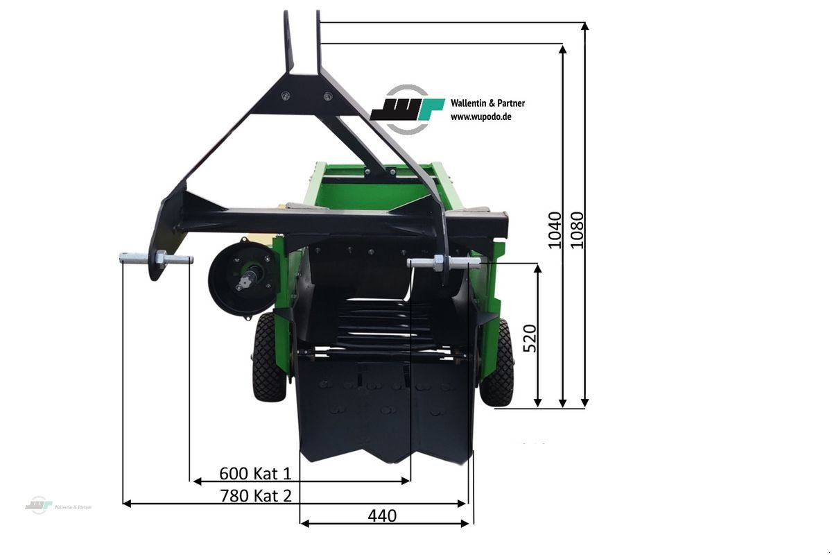 Lagertechnik del tipo Sonstige Siebkettenroder Kartoffelroder für Kleintraktore, Neumaschine en Wesenberg (Imagen 5)