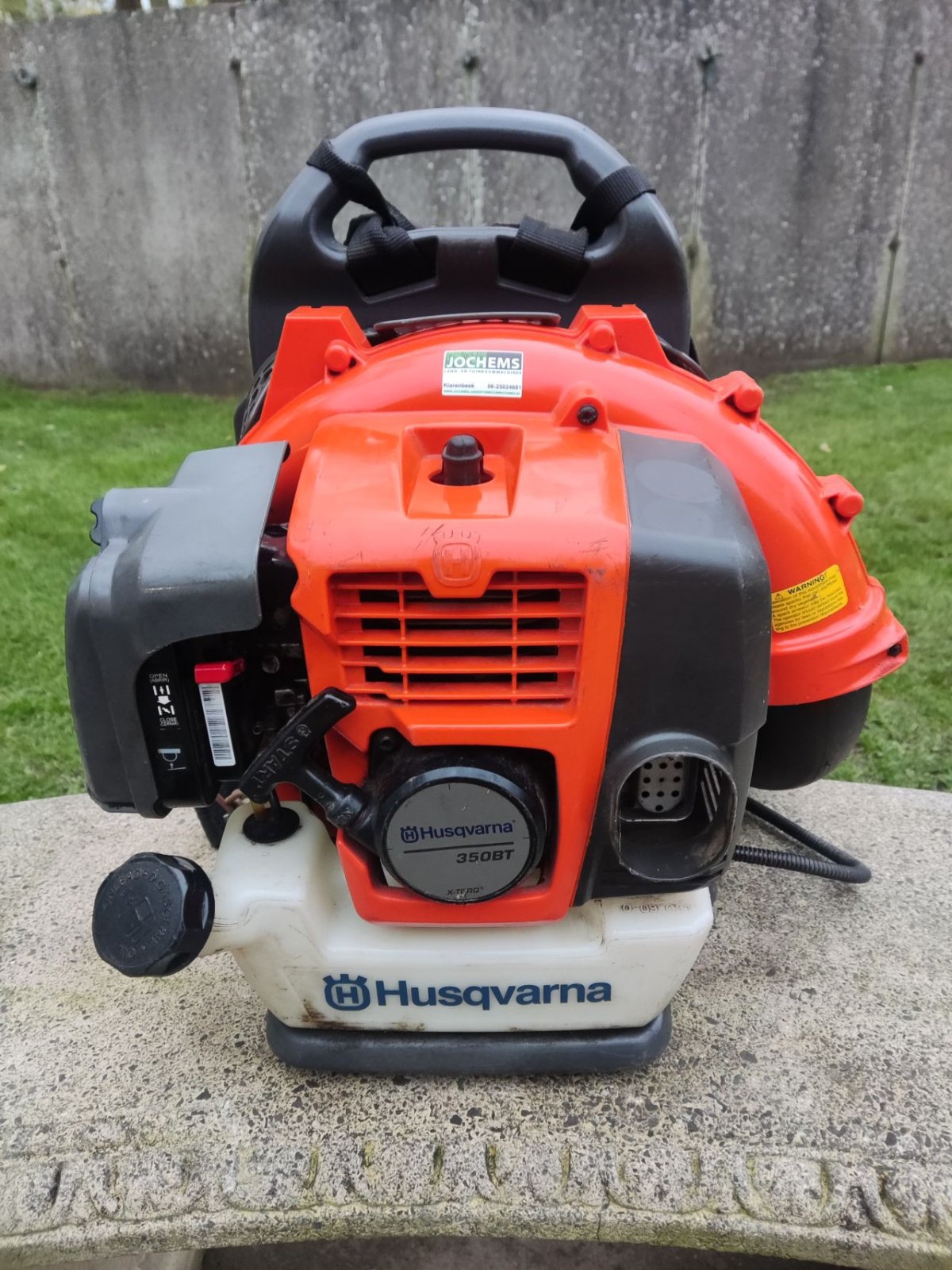 Laubsauggerät & Blasgerät του τύπου Husqvarna 350BT, Gebrauchtmaschine σε Klarenbeek (Φωτογραφία 2)