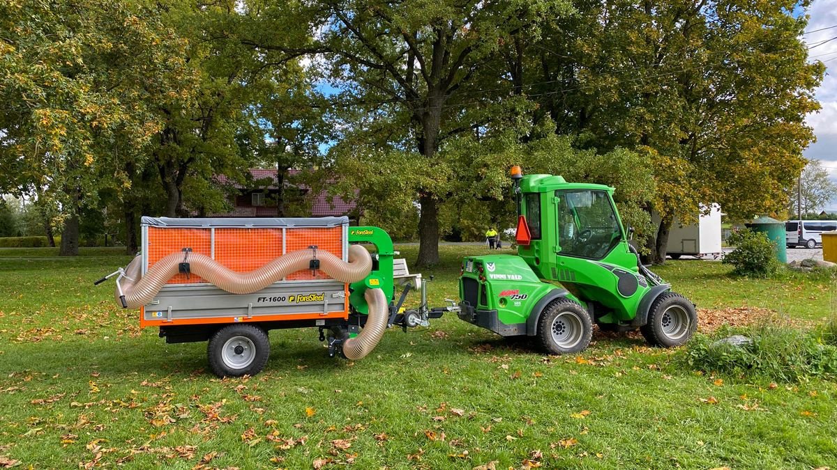 Laubsauggerät & Blasgerät typu Sonstige Foresteel FT-1600 Laubsaugwagen, Neumaschine w Waidhofen an der Thaya (Zdjęcie 5)