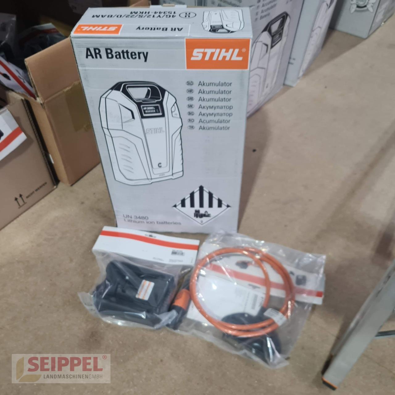 Laubsauggerät & Blasgerät a típus Stihl AR 3000 L Set 4871 200 0001 AKKU, Neumaschine ekkor: Groß-Umstadt (Kép 2)