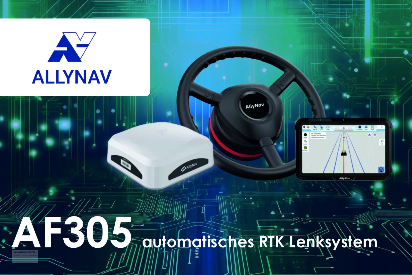 Lenksytem του τύπου Allynav AF305 Lenksystem, Neumaschine σε Unterdietfurt (Φωτογραφία 1)