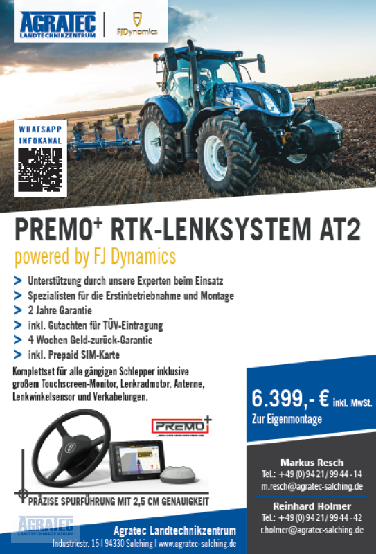 Lenksytem tip Premo+ AT2, Neumaschine in Salching bei Straubing (Poză 1)