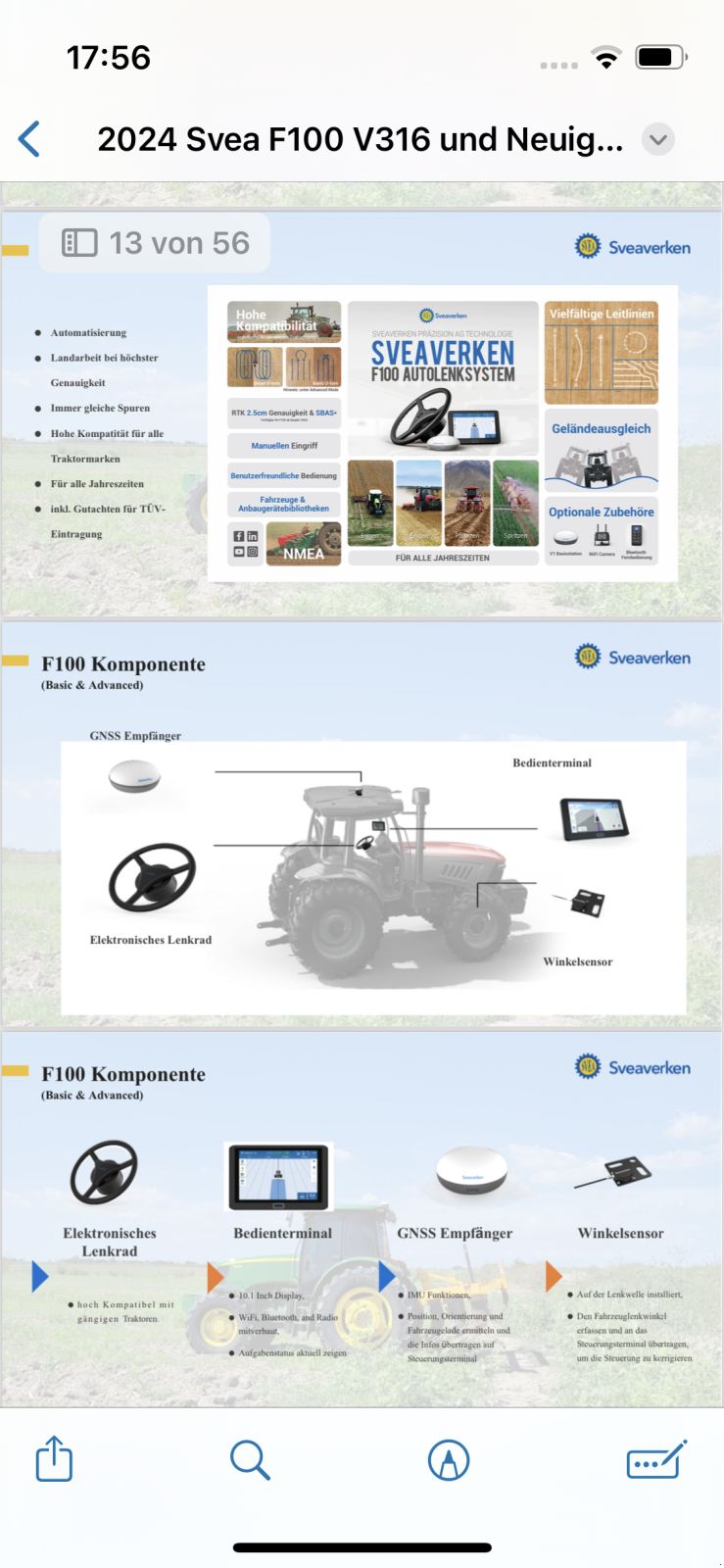 Lenksytem του τύπου Sveaverken F100, Neumaschine σε Marktsteft OT Michelfeld (Φωτογραφία 2)