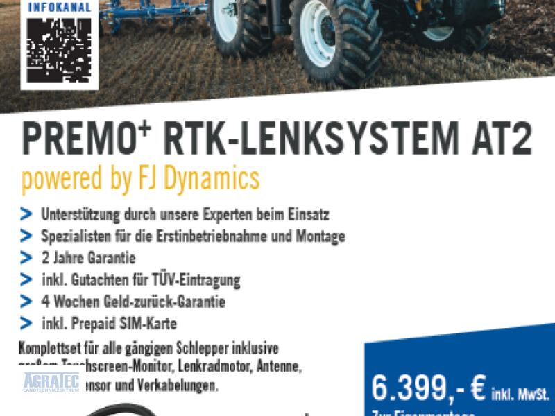 Lenksyteme & Maschinenautomatisierung des Typs Premo+ AT2, Neumaschine in Salching bei Straubing