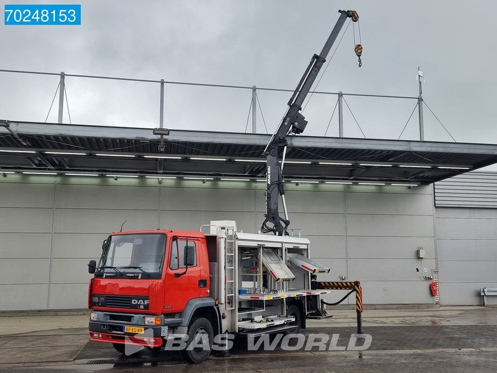 LKW del tipo DAF AE55CE 4X2 Low mileage! Atlas AK100 Crane Kran Winch Automatic, Gebrauchtmaschine en Veghel (Imagen 7)