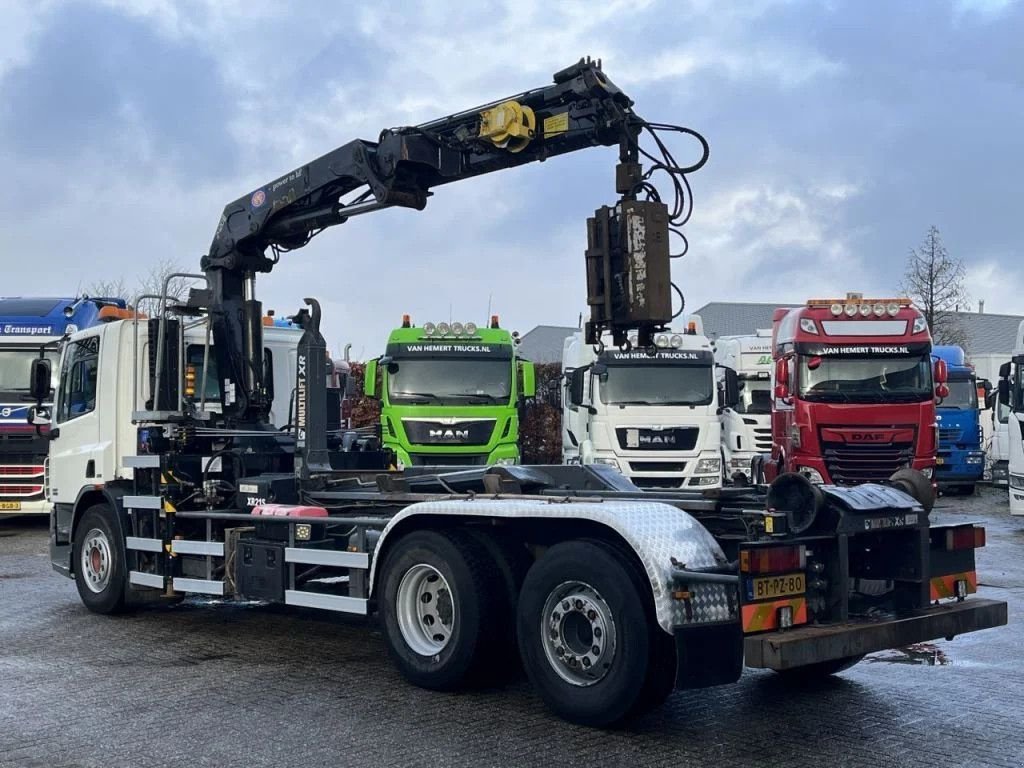 LKW des Typs DAF CF 75 / Euro5 / HMF 2420 Kraan / Haakarm / Radio remote / Only 3, Gebrauchtmaschine in Ammerzoden (Bild 7)