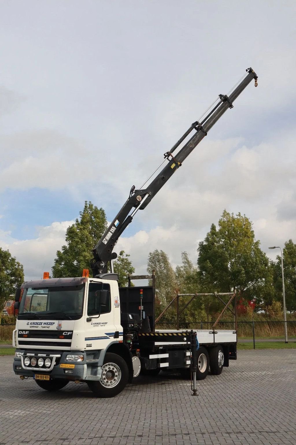 LKW za tip DAF CF 75.310 6X2 HIAB 155-3 MANUAL EURO 3, Gebrauchtmaschine u Marknesse (Slika 2)