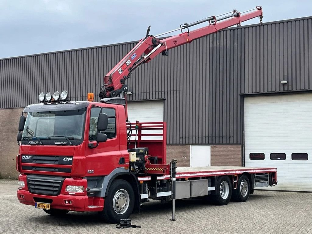 LKW Türe ait DAF CF 85-360 / Hiab kraan 195 / Radio remote / Manual / Euro5 / Air, Gebrauchtmaschine içinde Ammerzoden (resim 1)