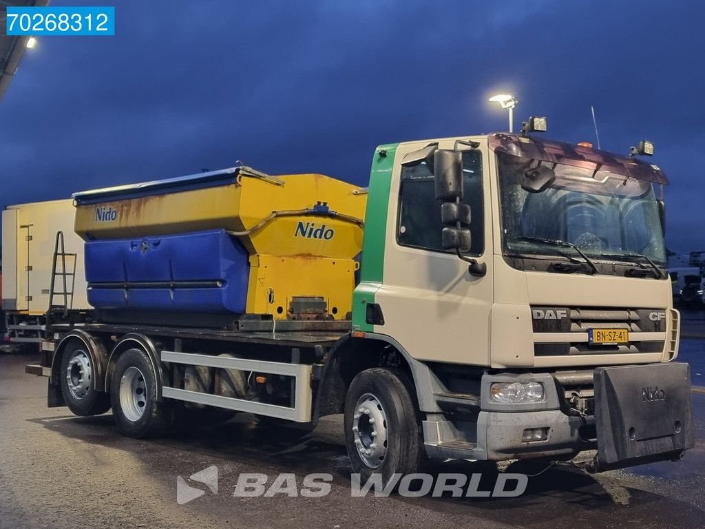 LKW of the type DAF CF75.250 6X2 NL-Truck Nido sand-salt spreader Lift+Lenkachse Eur, Gebrauchtmaschine in Veghel (Picture 9)