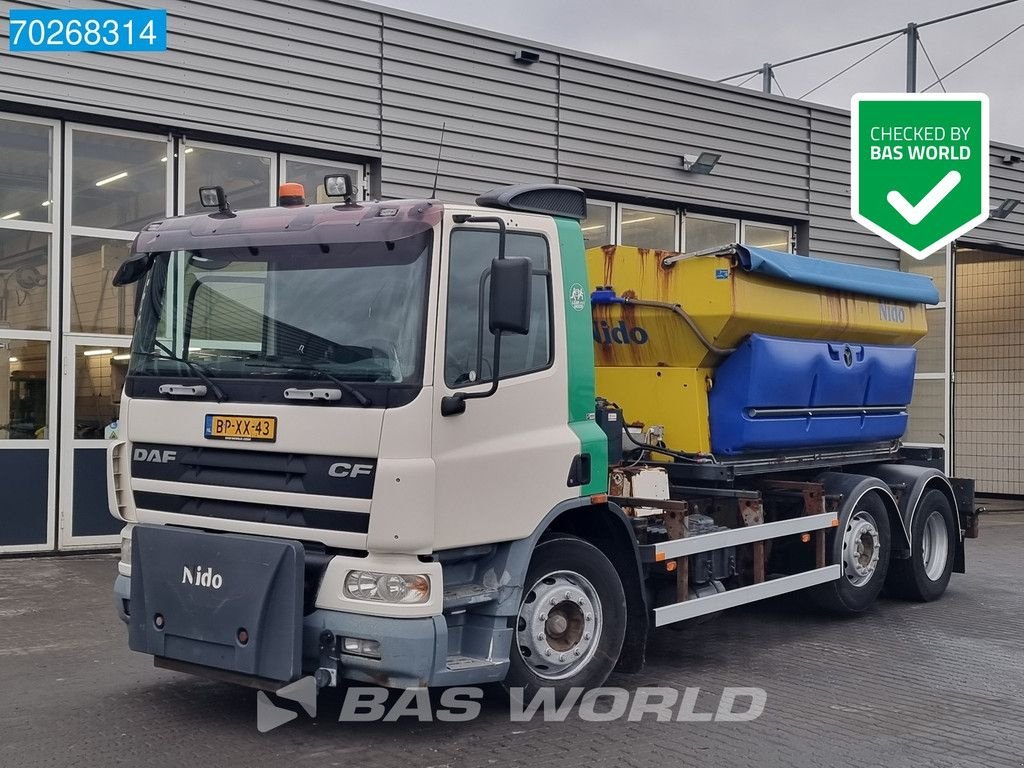 LKW типа DAF CF75.250 6X2 NL-Truck Nido sand-salt spreader Lift+Lenkachse Eur, Gebrauchtmaschine в Veghel (Фотография 1)