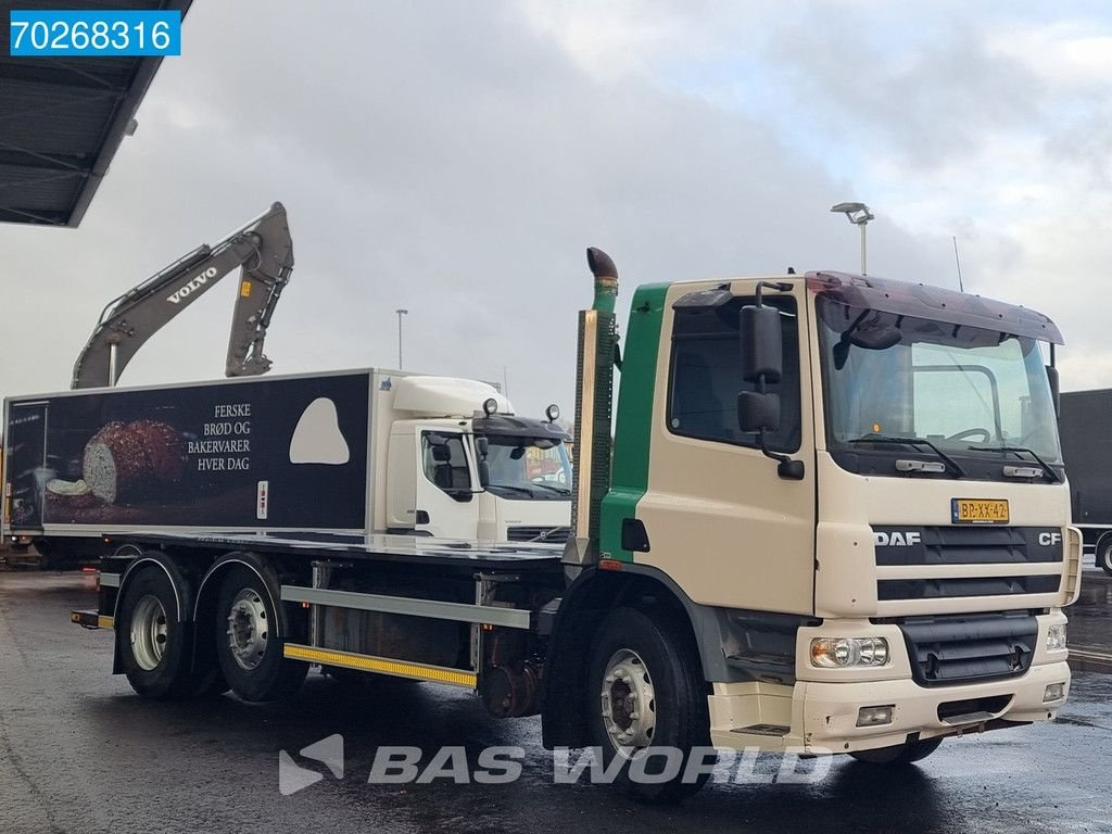 LKW Türe ait DAF CF75.250 6X2 NL-Truck open plateau PTO Lift+Lenkachse Euro 3, Gebrauchtmaschine içinde Veghel (resim 8)