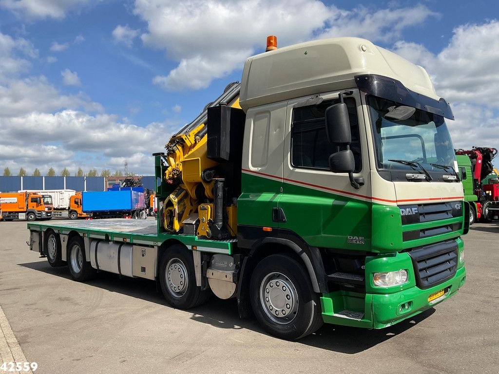 LKW des Typs DAF FAC 85 CF 410 HMF 60 Tonmeter laadkraan + Fly-Jib, Gebrauchtmaschine in ANDELST (Bild 4)