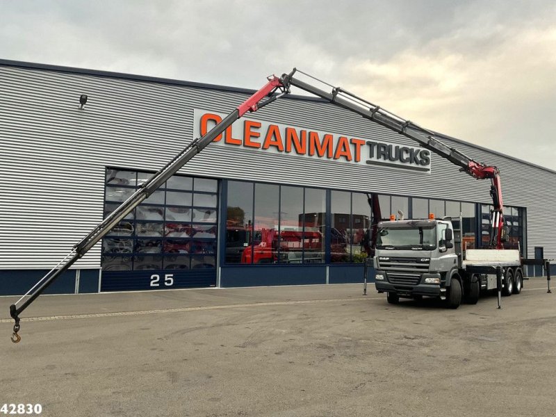 LKW tip DAF FAD 85 CF 460 Fassi 45 Tonmeter laadkraan + Fly-Jib Just 141.696, Gebrauchtmaschine in ANDELST (Poză 1)