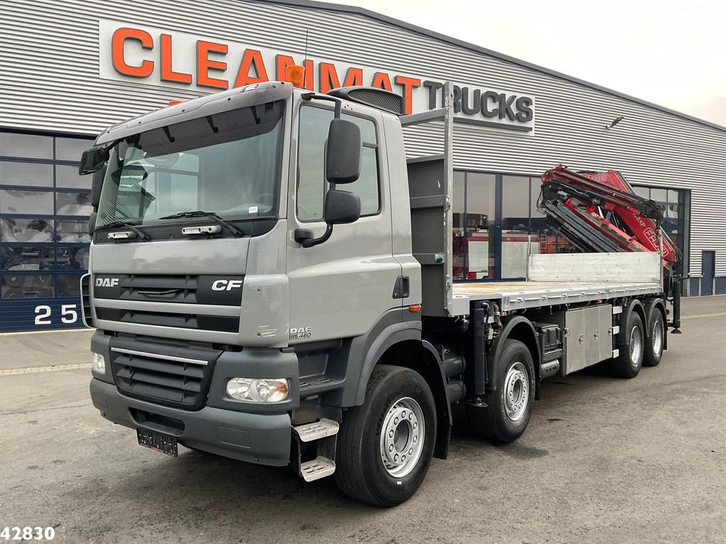 LKW du type DAF FAD 85 CF 460 Fassi 45 Tonmeter laadkraan + Fly-Jib Just 141.696, Gebrauchtmaschine en ANDELST (Photo 2)